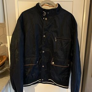 Belstaff Vintage Dark Blue Windbreaker